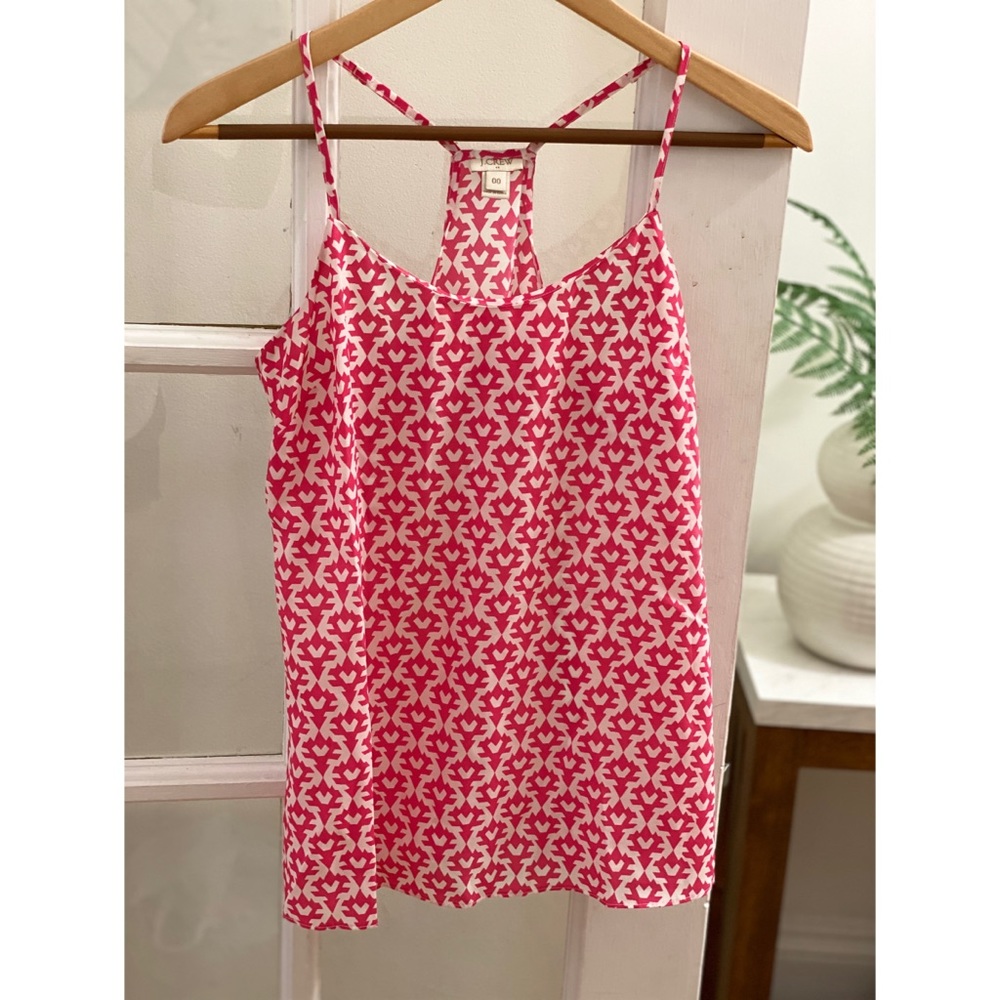 J.crew racerback blouse